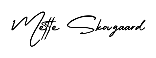 The AmerikaSignatureDemo-Regular lettering style adds unique flourish to name Mette Skovgaard. Stand out with a custom digital autograph made in seconds. Mette Skovgaard signature style 3 images and pictures png