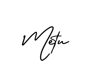 if you are searching for the best signature style for your name Metu. so please give up your signature search. here we have designed multiple signature styles  using AmerikaSignatureDemo-Regular. Metu signature style 3 images and pictures png