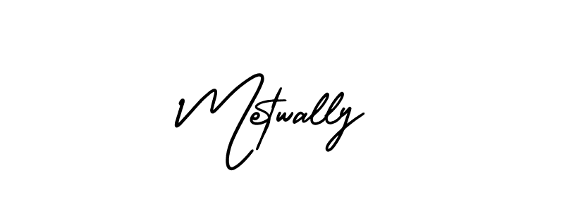 AmerikaSignatureDemo-Regular is a professional signature style that is perfect for those who want to add a touch of class to their signature. It is also a great choice for those who want to make their signature more unique. Get Metwally name to fancy signature for free. Metwally signature style 3 images and pictures png