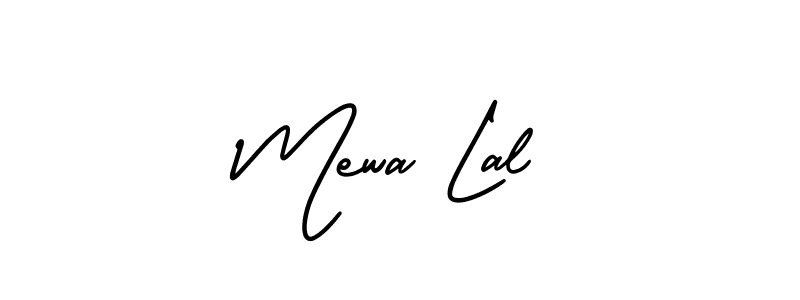 Make a beautiful signature design for name Mewa Lal. With this signature (AmerikaSignatureDemo-Regular) style, you can create a handwritten signature for free. Mewa Lal signature style 3 images and pictures png