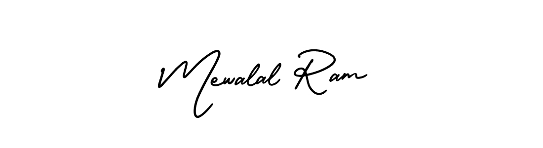 This is the best signature style for the Mewalal Ram name. Also you like these signature font (AmerikaSignatureDemo-Regular). Mix name signature. Mewalal Ram signature style 3 images and pictures png