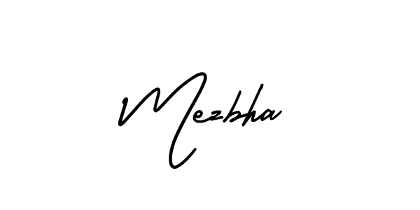 Best and Professional Signature Style for Mezbha. AmerikaSignatureDemo-Regular Best Signature Style Collection. Mezbha signature style 3 images and pictures png