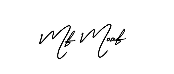 if you are searching for the best signature style for your name Mf Moaf. so please give up your signature search. here we have designed multiple signature styles  using AmerikaSignatureDemo-Regular. Mf Moaf signature style 3 images and pictures png