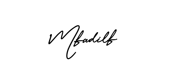 Make a short Mfadilf signature style. Manage your documents anywhere anytime using AmerikaSignatureDemo-Regular. Create and add eSignatures, submit forms, share and send files easily. Mfadilf signature style 3 images and pictures png