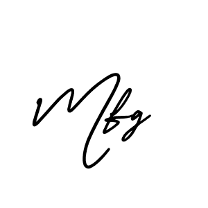 How to make Mfg signature? AmerikaSignatureDemo-Regular is a professional autograph style. Create handwritten signature for Mfg name. Mfg signature style 3 images and pictures png