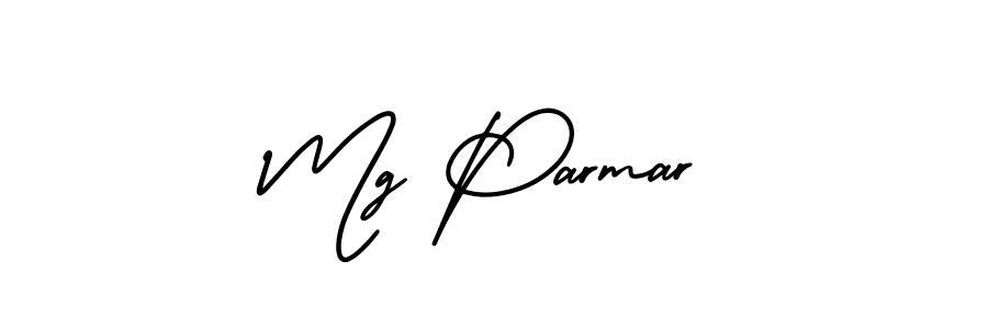 Make a beautiful signature design for name Mg Parmar. Use this online signature maker to create a handwritten signature for free. Mg Parmar signature style 3 images and pictures png