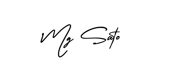 Once you've used our free online signature maker to create your best signature AmerikaSignatureDemo-Regular style, it's time to enjoy all of the benefits that Mg Sato name signing documents. Mg Sato signature style 3 images and pictures png