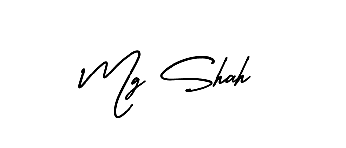 The best way (AmerikaSignatureDemo-Regular) to make a short signature is to pick only two or three words in your name. The name Mg Shah include a total of six letters. For converting this name. Mg Shah signature style 3 images and pictures png