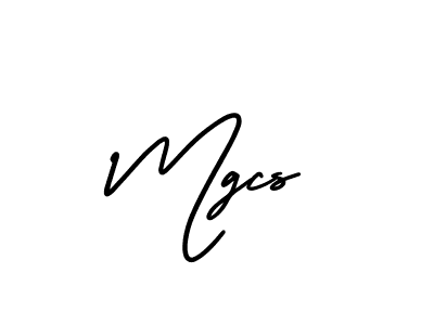 Use a signature maker to create a handwritten signature online. With this signature software, you can design (AmerikaSignatureDemo-Regular) your own signature for name Mgcs. Mgcs signature style 3 images and pictures png