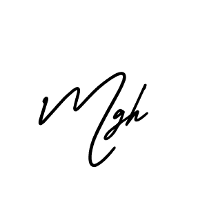 How to Draw Mgh signature style? AmerikaSignatureDemo-Regular is a latest design signature styles for name Mgh. Mgh signature style 3 images and pictures png