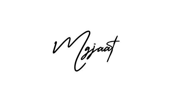 The best way (AmerikaSignatureDemo-Regular) to make a short signature is to pick only two or three words in your name. The name Mgjaat include a total of six letters. For converting this name. Mgjaat signature style 3 images and pictures png