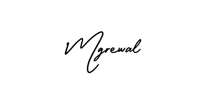 Mgrewal stylish signature style. Best Handwritten Sign (AmerikaSignatureDemo-Regular) for my name. Handwritten Signature Collection Ideas for my name Mgrewal. Mgrewal signature style 3 images and pictures png