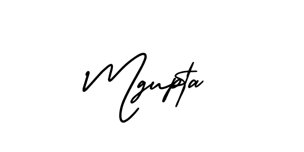 Create a beautiful signature design for name Mgupta. With this signature (AmerikaSignatureDemo-Regular) fonts, you can make a handwritten signature for free. Mgupta signature style 3 images and pictures png