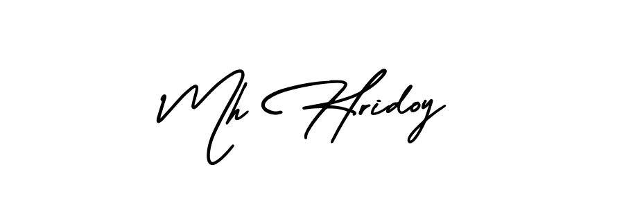 Best and Professional Signature Style for Mh Hridoy. AmerikaSignatureDemo-Regular Best Signature Style Collection. Mh Hridoy signature style 3 images and pictures png