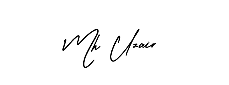 Also we have Mh Uzair name is the best signature style. Create professional handwritten signature collection using AmerikaSignatureDemo-Regular autograph style. Mh Uzair signature style 3 images and pictures png