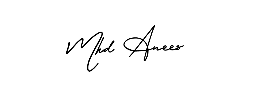 How to Draw Mhd Anees signature style? AmerikaSignatureDemo-Regular is a latest design signature styles for name Mhd Anees. Mhd Anees signature style 3 images and pictures png