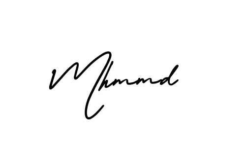 You should practise on your own different ways (AmerikaSignatureDemo-Regular) to write your name (Mhmmd) in signature. don't let someone else do it for you. Mhmmd signature style 3 images and pictures png