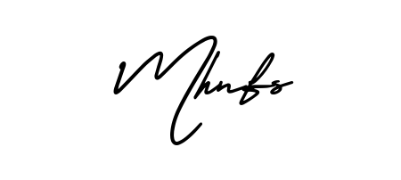 Also You can easily find your signature by using the search form. We will create Mhnfs name handwritten signature images for you free of cost using AmerikaSignatureDemo-Regular sign style. Mhnfs signature style 3 images and pictures png