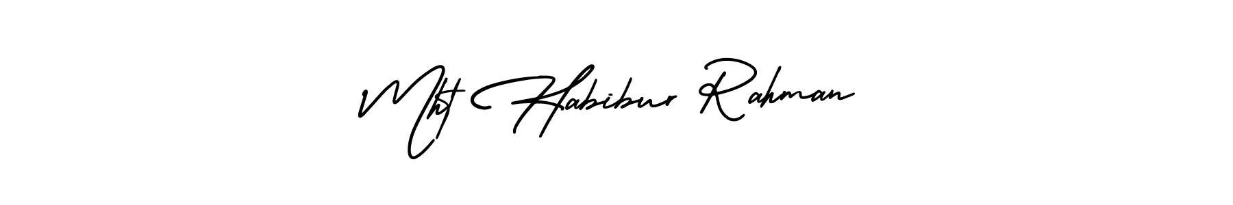 Make a beautiful signature design for name Mht Habibur Rahman. Use this online signature maker to create a handwritten signature for free. Mht Habibur Rahman signature style 3 images and pictures png