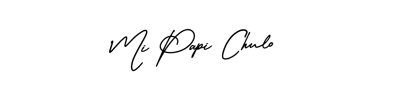 Once you've used our free online signature maker to create your best signature AmerikaSignatureDemo-Regular style, it's time to enjoy all of the benefits that Mi Papi Chulo name signing documents. Mi Papi Chulo signature style 3 images and pictures png