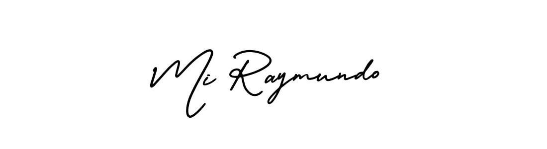 if you are searching for the best signature style for your name Mi Raymundo. so please give up your signature search. here we have designed multiple signature styles  using AmerikaSignatureDemo-Regular. Mi Raymundo signature style 3 images and pictures png