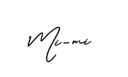 Check out images of Autograph of Mi-mi name. Actor Mi-mi Signature Style. AmerikaSignatureDemo-Regular is a professional sign style online. Mi-mi signature style 3 images and pictures png