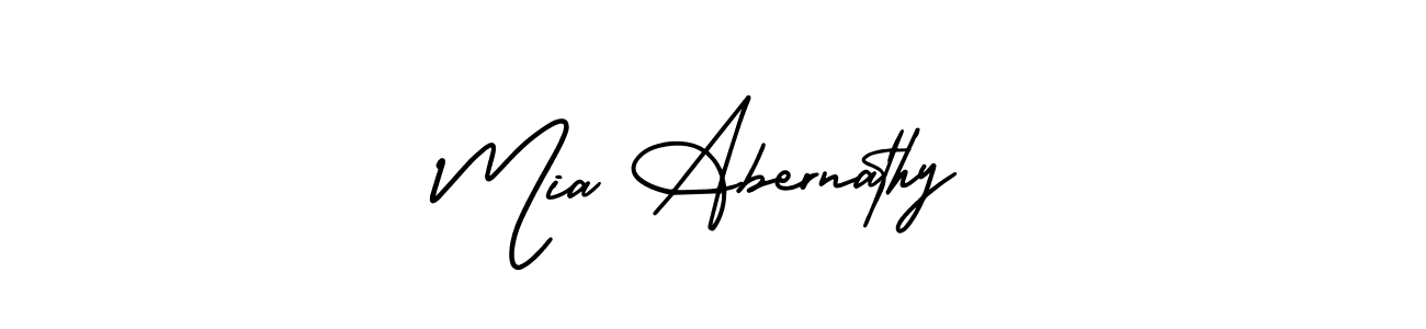 Also we have Mia Abernathy name is the best signature style. Create professional handwritten signature collection using AmerikaSignatureDemo-Regular autograph style. Mia Abernathy signature style 3 images and pictures png