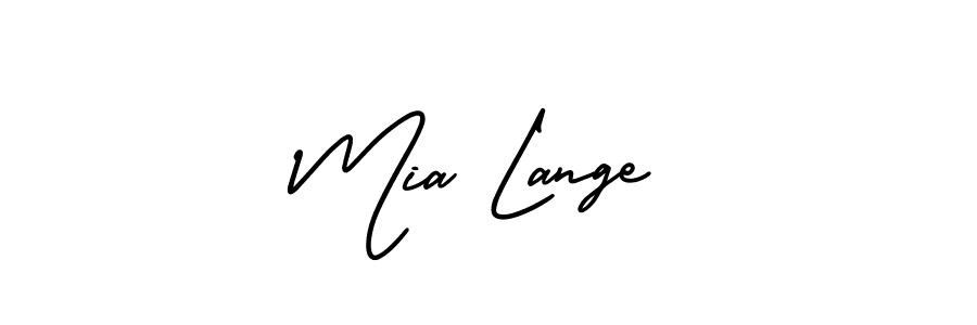 How to Draw Mia Lange signature style? AmerikaSignatureDemo-Regular is a latest design signature styles for name Mia Lange. Mia Lange signature style 3 images and pictures png