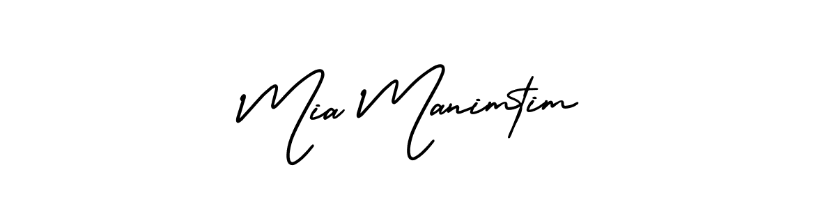 Make a beautiful signature design for name Mia Manimtim. Use this online signature maker to create a handwritten signature for free. Mia Manimtim signature style 3 images and pictures png