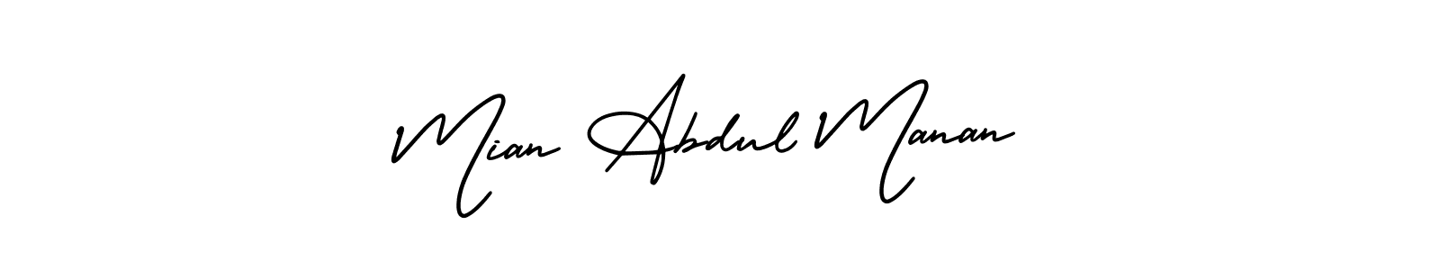 Here are the top 10 professional signature styles for the name Mian Abdul Manan. These are the best autograph styles you can use for your name. Mian Abdul Manan signature style 3 images and pictures png