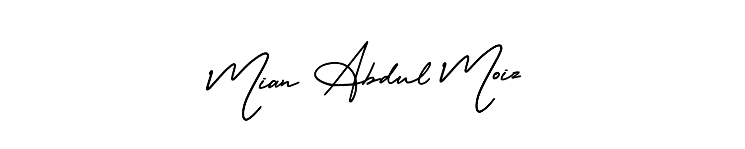 Also we have Mian Abdul Moiz name is the best signature style. Create professional handwritten signature collection using AmerikaSignatureDemo-Regular autograph style. Mian Abdul Moiz signature style 3 images and pictures png