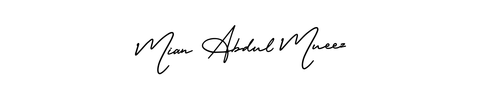 Here are the top 10 professional signature styles for the name Mian Abdul Mueez. These are the best autograph styles you can use for your name. Mian Abdul Mueez signature style 3 images and pictures png