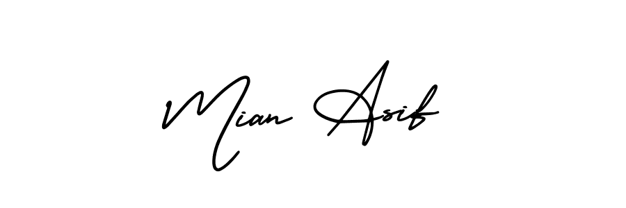 Once you've used our free online signature maker to create your best signature AmerikaSignatureDemo-Regular style, it's time to enjoy all of the benefits that Mian Asif name signing documents. Mian Asif signature style 3 images and pictures png