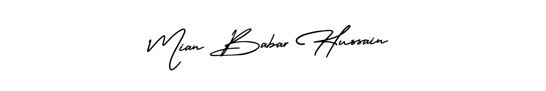 Here are the top 10 professional signature styles for the name Mian Babar Hussain. These are the best autograph styles you can use for your name. Mian Babar Hussain signature style 3 images and pictures png