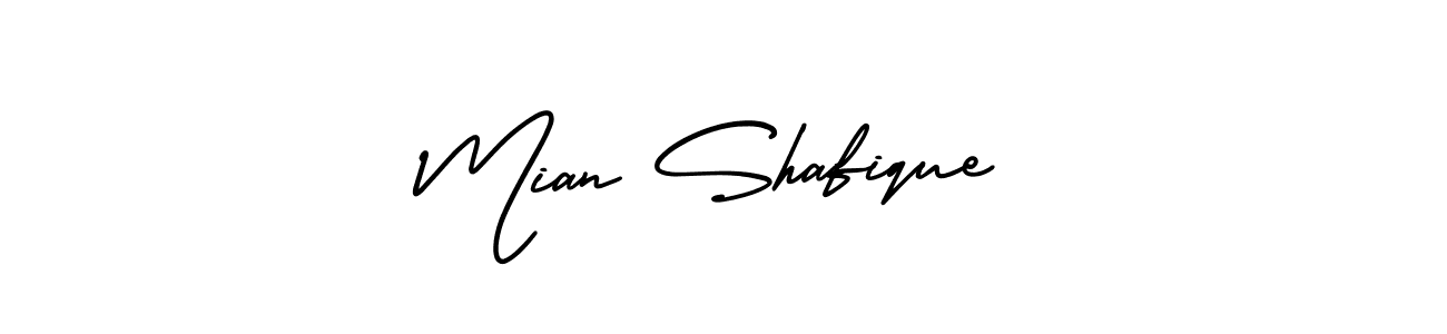 Make a short Mian Shafique signature style. Manage your documents anywhere anytime using AmerikaSignatureDemo-Regular. Create and add eSignatures, submit forms, share and send files easily. Mian Shafique signature style 3 images and pictures png