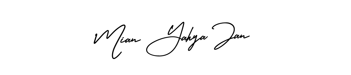 You can use this online signature creator to create a handwritten signature for the name Mian Yahya Jan. This is the best online autograph maker. Mian Yahya Jan signature style 3 images and pictures png