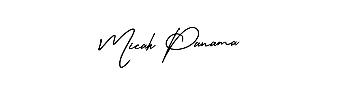 How to Draw Micah Panama signature style? AmerikaSignatureDemo-Regular is a latest design signature styles for name Micah Panama. Micah Panama signature style 3 images and pictures png
