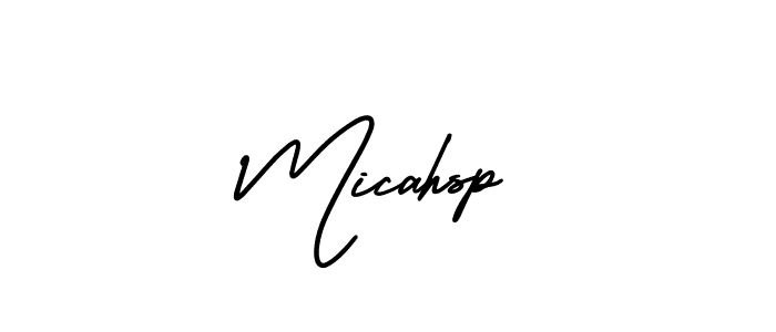 AmerikaSignatureDemo-Regular is a professional signature style that is perfect for those who want to add a touch of class to their signature. It is also a great choice for those who want to make their signature more unique. Get Micahsp name to fancy signature for free. Micahsp signature style 3 images and pictures png