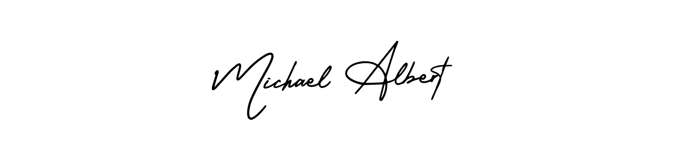 How to Draw Michael Albert signature style? AmerikaSignatureDemo-Regular is a latest design signature styles for name Michael Albert. Michael Albert signature style 3 images and pictures png