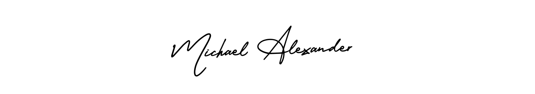 Check out images of Autograph of Michael Alexander name. Actor Michael Alexander Signature Style. AmerikaSignatureDemo-Regular is a professional sign style online. Michael Alexander signature style 3 images and pictures png