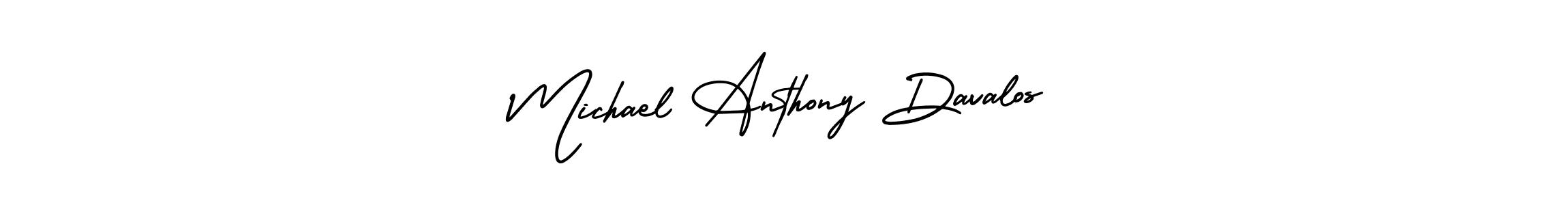 Create a beautiful signature design for name Michael Anthony Davalos. With this signature (AmerikaSignatureDemo-Regular) fonts, you can make a handwritten signature for free. Michael Anthony Davalos signature style 3 images and pictures png