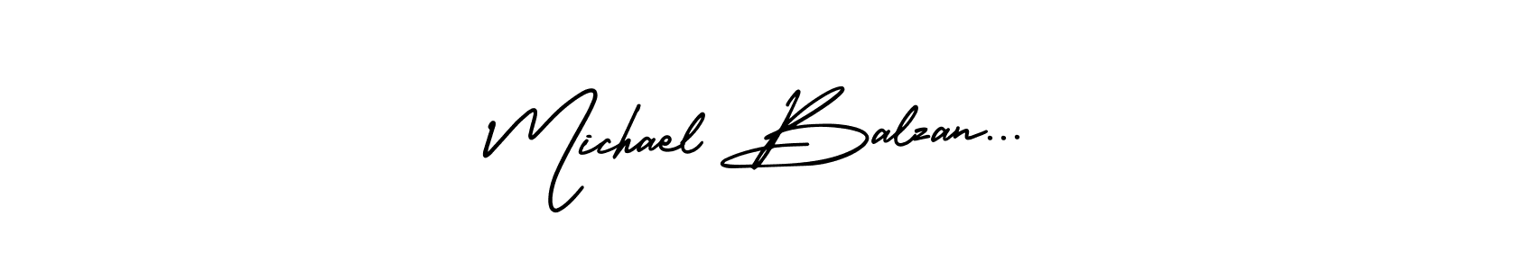 How to Draw Michael Balzan... signature style? AmerikaSignatureDemo-Regular is a latest design signature styles for name Michael Balzan.... Michael Balzan... signature style 3 images and pictures png