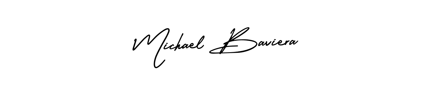 Best and Professional Signature Style for Michael Baviera. AmerikaSignatureDemo-Regular Best Signature Style Collection. Michael Baviera signature style 3 images and pictures png