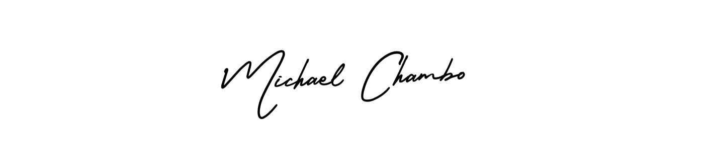 How to Draw Michael Chambo signature style? AmerikaSignatureDemo-Regular is a latest design signature styles for name Michael Chambo. Michael Chambo signature style 3 images and pictures png