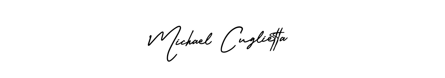 How to Draw Michael Cuglietta signature style? AmerikaSignatureDemo-Regular is a latest design signature styles for name Michael Cuglietta. Michael Cuglietta signature style 3 images and pictures png
