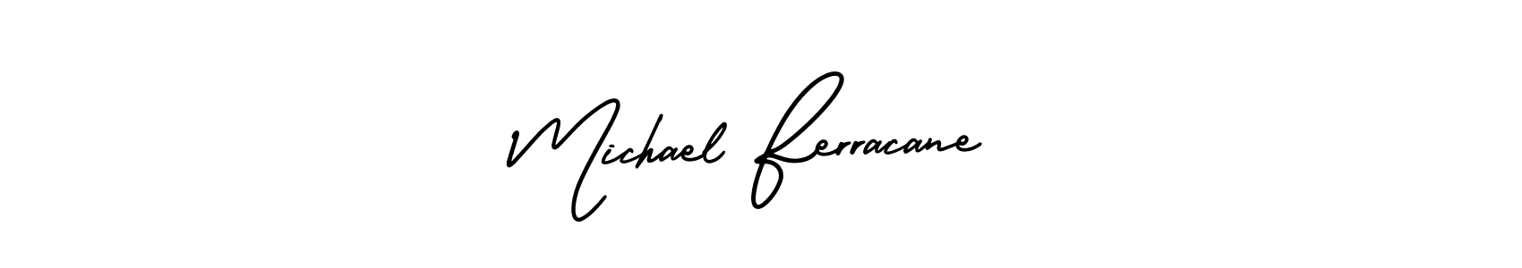 How to Draw Michael Ferracane signature style? AmerikaSignatureDemo-Regular is a latest design signature styles for name Michael Ferracane. Michael Ferracane signature style 3 images and pictures png