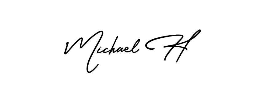 Make a short Michael H signature style. Manage your documents anywhere anytime using AmerikaSignatureDemo-Regular. Create and add eSignatures, submit forms, share and send files easily. Michael H signature style 3 images and pictures png