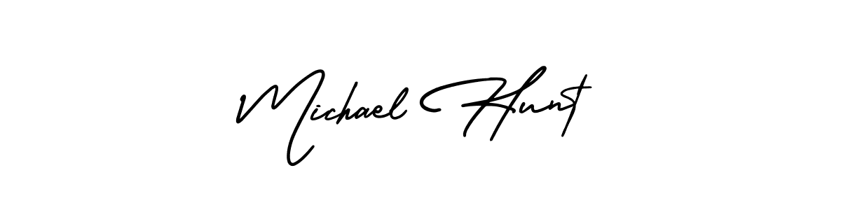 Make a short Michael Hunt signature style. Manage your documents anywhere anytime using AmerikaSignatureDemo-Regular. Create and add eSignatures, submit forms, share and send files easily. Michael Hunt signature style 3 images and pictures png
