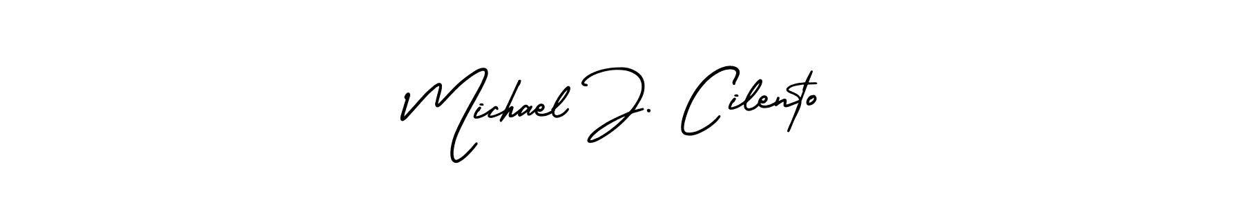 Best and Professional Signature Style for Michael J. Cilento. AmerikaSignatureDemo-Regular Best Signature Style Collection. Michael J. Cilento signature style 3 images and pictures png