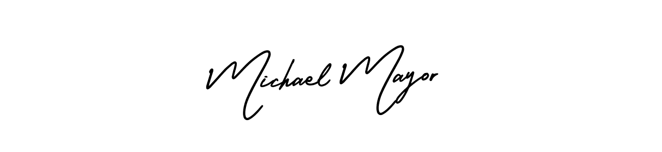 This is the best signature style for the Michael Mayor name. Also you like these signature font (AmerikaSignatureDemo-Regular). Mix name signature. Michael Mayor signature style 3 images and pictures png